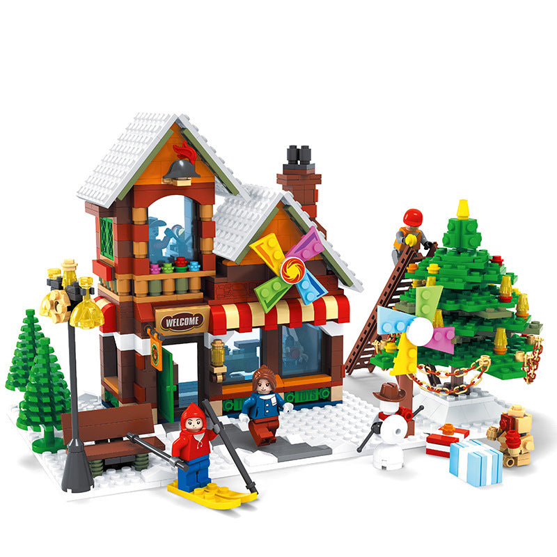 Christmas Toy Shop – Building Blocks Set