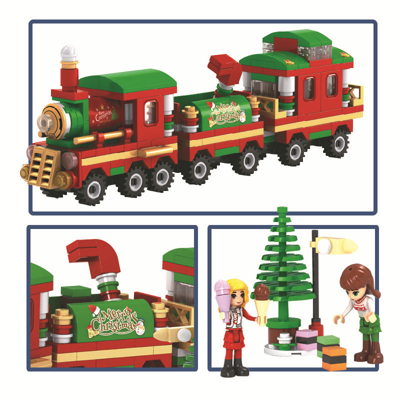 Christmas Train – Building Blocks Set