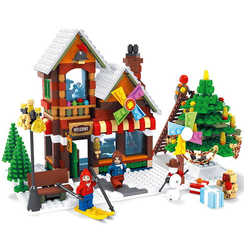 Christmas Toy Shop – Building Blocks Set