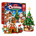 Christmas Village Advent Calendar – 24-Day Building Blocks Set