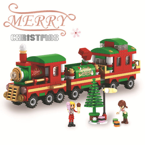 Christmas Train – Building Blocks Set